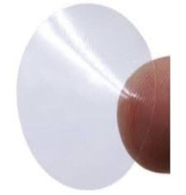 Resim Barkod Orjinal Zebra Emniyet Bantı Etiketi Pp Şeffaf Pvc 20*20 Cap 2000 Li Sarım 
