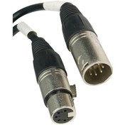 Resim Xlr Kablo - 5 Pin - Erkek - Dişi - Dmx - 5 Metre 