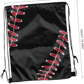 Resim BESPORTBLE Beyzbol Parti Çantaları - Bağcıklı Sırt Çantaları Gençlik Beyzbol Çantası Spor Ve Spor Salonu Sırt Çantaları 