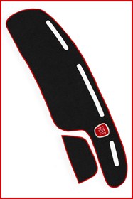 Resim TUSBA MARKET Fiat Tipo - Tempra Torpido Halısı & Kaydırmaz Ped & Oto Ayna Askısı & Tampon İpi / Dijital Gösterge 