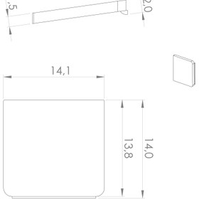 Resim Rocker Switch Lensi (10'lu paket) - Korna 