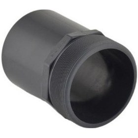 Resim Pvc Dış Dişli Dıştan Yapıştırmalı Adaptör Uzun Tip Erkek Adaptör Ø 125 1 Adet 