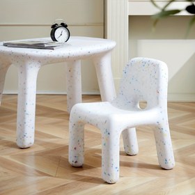 Resim Nordik Plastik Sandalye, Anaokulu ve Açık Hava Kullanımı İçin Sırt Desteği ile Yıldızlı Gökyüzü Desenli Çocuk Taburesi, Çocuk Oturma Yeri,Öğrenme Sandalyesi,Sevimli Tabure,İskandinav Tasarımı,Güvenli Malzeme,Dayanıklı Tabure,Küçük Masa Sandalye,Kompakt Oturma,Okul öncesi çocuklar 