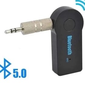 Resim AyrStore Buğz Bluetooth Araç Kiti Aux Çıkışlı Telefon Müzik Alıcı Tüm Cihazlara Uyumlu 