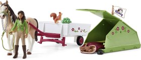Resim Schleich Sarah'ın Kamp Macerası 42533 
