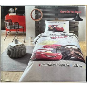 Resim Özdilek Cars On The Road Tek Kişilik Disney Nevresim Takımı Gri 