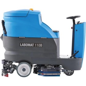 Resim Labomat 110B Binicili Akülü Zemin Temizleme Makinesi 