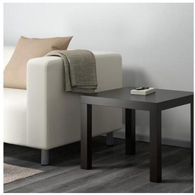 Resim IKEA Lack Yan Sehpa Mobilya - Venge Renk - 55x55 Cm 
