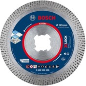 Resim Bosch EXPERT HardCeramic X-LOCK Elmas Kesme Diski 125 x 22,23 x 1,4 x 10 mm 