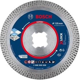 Resim Bosch EXPERT HardCeramic X-LOCK Elmas Kesme Diski 125 x 22,23 x 1,4 x 10 mm 