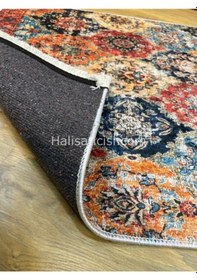 Resim Salerno Çamaşır Makinesinde Yıkanabilir Kilim Halı Hs1018 Çok Renkli 