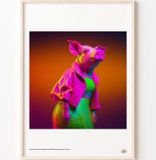 Resim Cool Domuz, Poster 