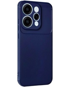 Resim Drnds Newface Oppo Reno 15 Auto Focus Karbon Kapak - Lacivert 