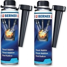 Resim Berner Dizel Enjektör Temizleyici Yeni Nesil Performans Arttırıcı 300 ml 2 Adet 
