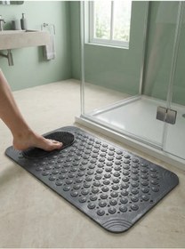 Resim MappleHome Vantuzlu Banyo ve Duş Kaydırmazı Duşa Kabin Küvet İçi Vantuzlu Banyo Paspası 36x69,5 cm 