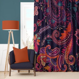 Resim Polychrome Perde 