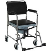 Resim Wollex W689 Klozetli Banyo Tekerlekli Sandalyesi 