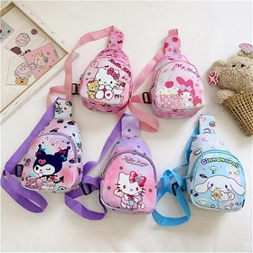 Resim 1 adet Sevimli for kuromi Melody Crossbody Çantası - Sevimli Anime Temalı Depolama Çantası, Fermuar Kapatma, Polyester Malzeme, Canlı Karakter Tasarımı, Elde Yıkanabilir, Kuru Temizlik Gerektirmez, Canlı Aksesuar|Oyun Sever Aksesuar|Zippered Çanta 