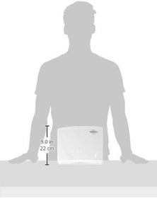 Resim Rulopak R-1317B Havlu Dispenseri, Plastik, Beyaz 