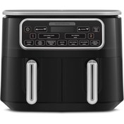 Resim SoyluhanStore AIR PRO COOK DUO TANDIR XXXL 8 LT AIRFRYER B. SILVER 