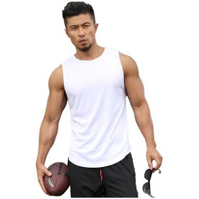 Resim Yuntech01 Erkek Spor Atlet: Koşu, Antrenman Ve Fitness İçin Nisanda, Hızlı Kuruyan, Havalandırıcı Beyaz Xl Bx001 Beyaz 