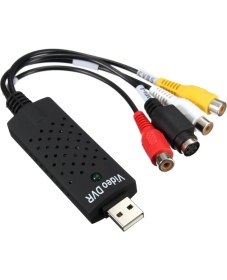 Resim DVR Chip Android Cep Telefon Tablet Otg Windows 10 USB 2.0 Rca Cvbs S-Video Görüntü Ses Yakalama Kartı Video Capture Cihazı 