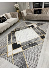 Resim Ideal Kadife 4 M2 Ve 6 M2 Seçenekli Lastikli Halı Örtüsü 346 