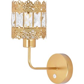 Resim Şık Taşlı Altın Aplike, Zarif ve Parlak Tasarım, Şıklığınızı Tamamlar. 