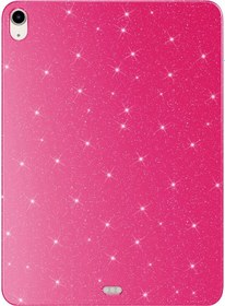 Resim İpad Air 10.9 2020 4 Nesil Simli Parlak Görünümlü Uyumlu Zore Tablet Koton Kılıf-pembe Koyu Tablet Kılıfı 