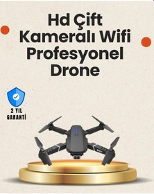 Resim Mey İthalat Yükseklik Sabitlemeli Katlanabilir Drone 1080p 4k Kamera Seçenekli 