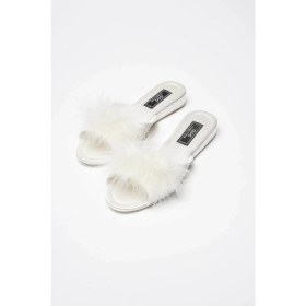 Resim Gc Terlik Gc 180 Kadin Ev Terliği - Ekru 