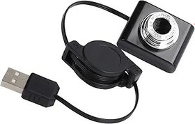 Resim ASHATA Web kamerası Klipsli Kamera, USB 2.0 Klipsli Kamera, çözünürlük 640 X 480, Geri çekilebilir Kablolu, / SP1 / 7/2000/2003 Için canlı akışlı Video Konferanslar Için 