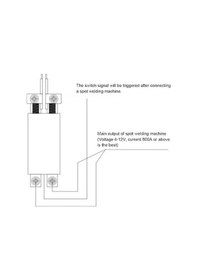 Resim Pazly El Punta Kaynak Kalemi 18650 Otomatik Tetik Beyaz 