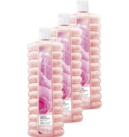 Resim Avon L'amour Sunrise Gül Ve Kehribar Kokulu Banyo Köpüğü 3 x 1 L 
