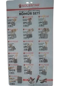 Resim 16 Parça Matkap-spiral-hilti-kırıcı Kömür Seti 