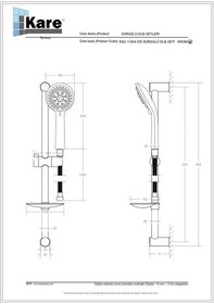 Resim Ice Sürgülü Duş Seti-310 
