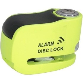 Resim Sxp Mda02 Alarmlı Disk Kilit Neon Yeşil 