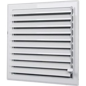 Resim Metal Menfez, Panjur - Banyo Wc Havalandırma Ürünü Özel Ölçü 