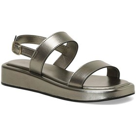 Resim Butigo 25s-215 5fx Kursun Kadın Düz Sandalet 000000000102008453 Gri 