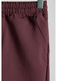 Resim Erkek Bordo Basic Regular Fit Şort & Bermuda Bordo 