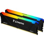 Resim Kingston KF432C16BB2AK2/32TR 32 GB 3200 MHz DDR4 CL16 DIMM PC Ram 