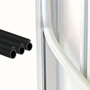 Resim 6M Pencere Yalıtım Contası Şeridi Seti Çelik Pencereler için, Taslak Durdurucu, Ses Yalıtımı ve Isı Yalıtımı için Kendinden Yapışkanlı Hava Sızdırmazlık Şeridi - Kolay Kurulum Hava Durumu Şeridi (1 Paket) 