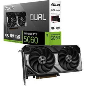 Resim Negok Asus DUAL-RTX5060-O8G-NVIDIA-GEFORCE-RTX 5060-8GB GDDR7-128BIT--OC-HDMI-3XDP-DLSS3 Ekran Kartı 
