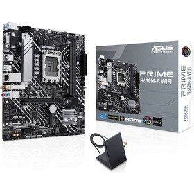 Resim Asus Prime H610M-A WIFI Intel H610 5600 MHz (OC) DDR5 Soket 1700 ATX Anakart 