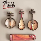 Resim Çin tarzı ulusal müzik aleti buzdolabı mıknatısı fotoğrafçılık aracı pipa fotoğraf ekranı antika dekorasyon manyetik çıkartma Suzhou Çin ahşap ülke trendi eski tarz buzdolabı mıknatısları kültürel yaratıcı hatıra buzdolabı mıknatısları yüksek görünümlü DIY 