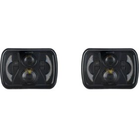 Resim Adet H6054 7x6 Inç 5x7 Inç LED Projektör Far Kare Mühürlü Işın Plym Wrangler Xj Yj (Yurt Dışından) 