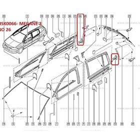 Resim MEGANE 2 Dacia TOZ FitilI Klips 8200176228 HSK0066 