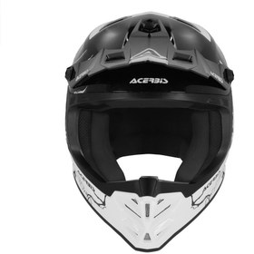 Resim Acerbis Profıle Çocuk Kask Beyaz Siyah 