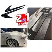 Resim Peugeot 206 Uyumlu Kapı Eşiği + Çamurluk Vent 