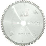 Resim König 300 mm 96 Diş Trapez Sessiz Model Sunta Mdf - Laminat Parke Testeresi 